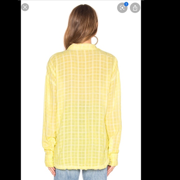 Free People NWT Loveland button down shirt - Picture 2 of 7